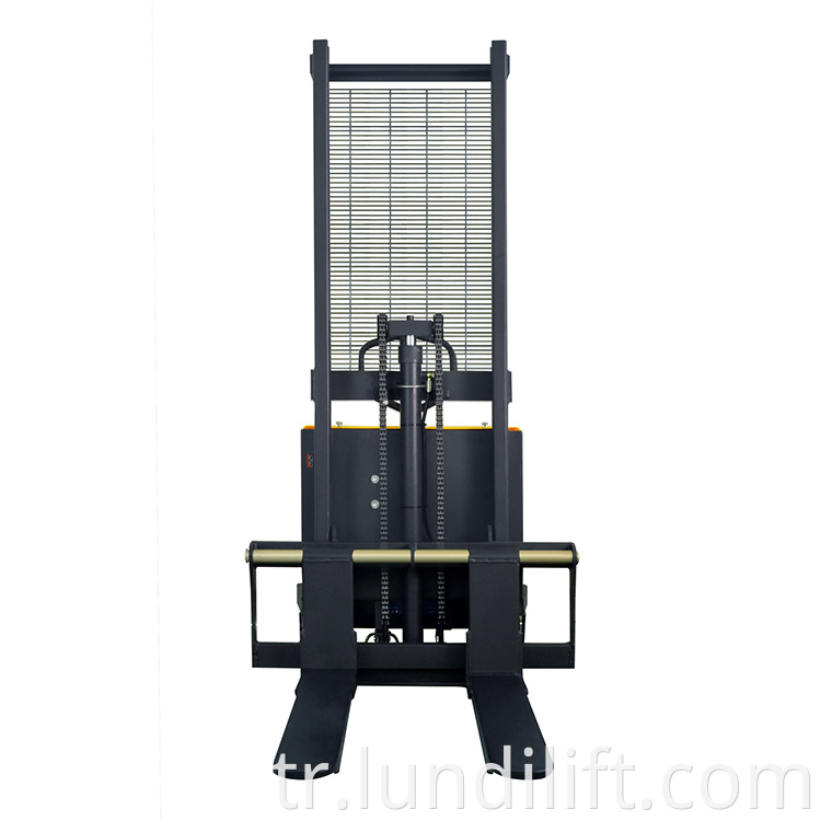 Gantry Width 700mm 1.5ton 1.6m Semi-electric Stacker